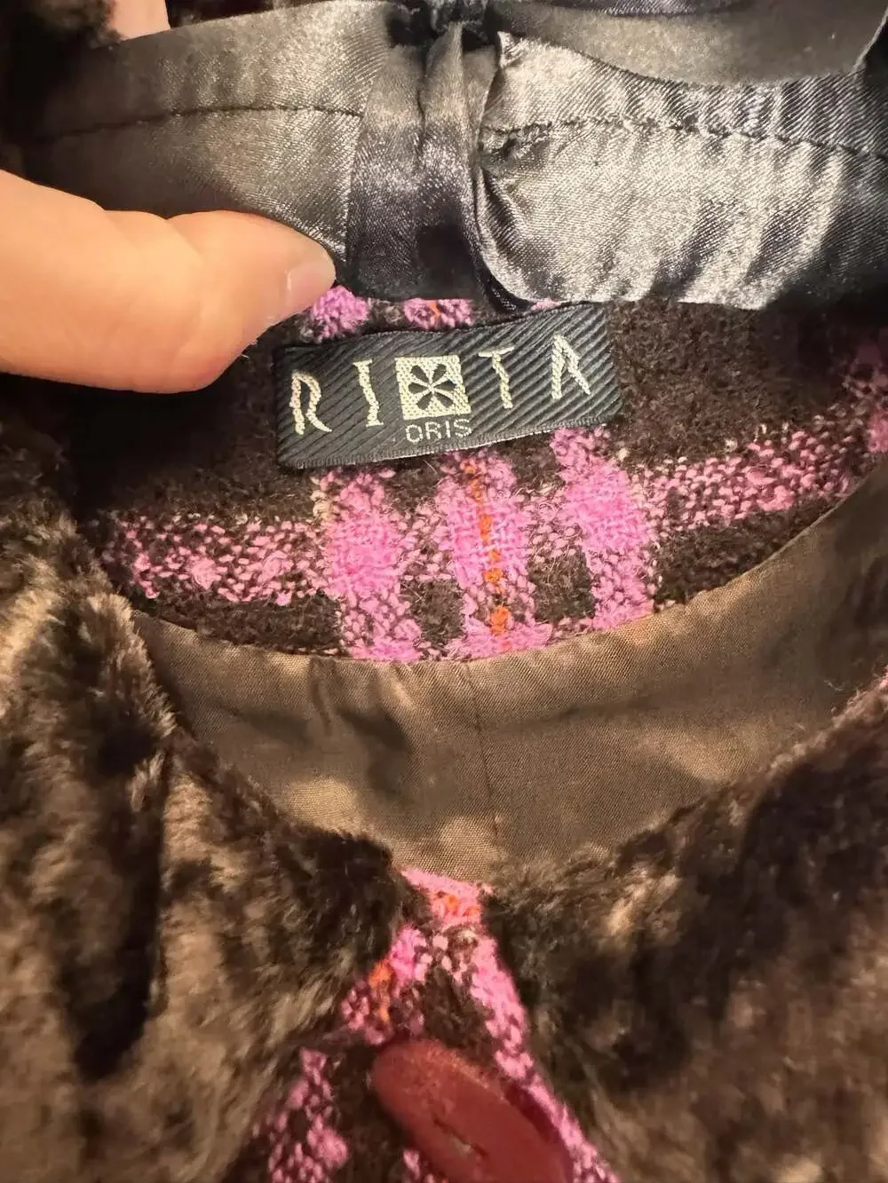 Ribta Oris Vintage Plaid Wool Blend Short Suit Set Size 9 : 90s, clueless